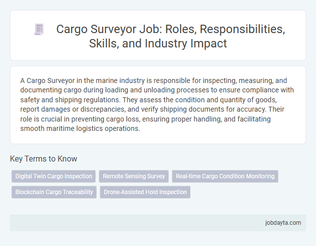 Cargo Surveyor Job: Roles, Responsibilities, Skills, and Industry Impact