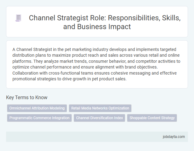 Channel Strategist Role: Responsibilities, Skills, and Business Impact