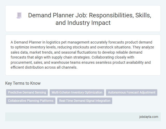 Demand Planner Job: Responsibilities, Skills, and Industry Impact