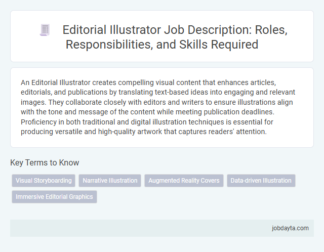 Editorial Illustrator Job Description: Roles, Responsibilities, and Skills Required