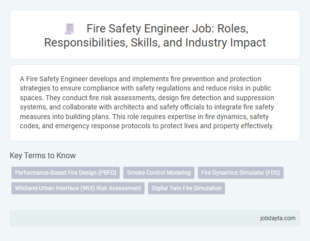 Fire Safety Engineer Job: Roles, Responsibilities, Skills, and Industry Impact