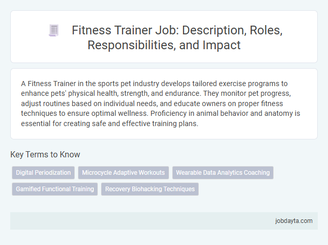 Fitness Trainer Job: Description, Roles, Responsibilities, and Impact