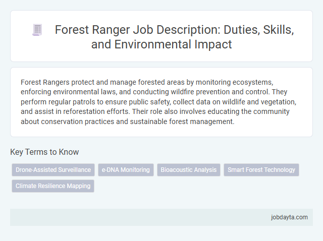 Forest Ranger Job Description: Duties, Skills, and Environmental Impact
