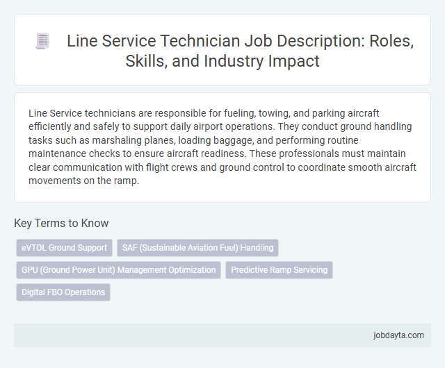 Line Service Technician Job Description: Roles, Skills, and Industry Impact