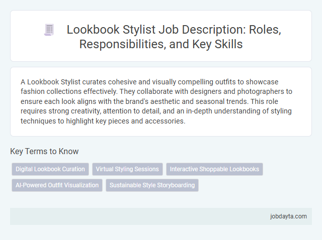 Lookbook Stylist Job Description: Roles, Responsibilities, and Key Skills