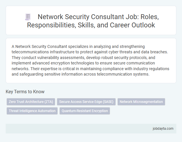Network Security Consultant Job: Roles, Responsibilities, Skills, and Career Outlook