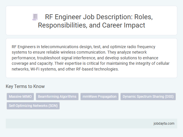 RF Engineer Job Description: Roles, Responsibilities, and Career Impact
