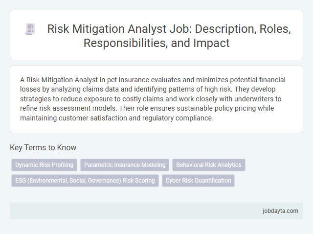 Risk Mitigation Analyst Job: Description, Roles, Responsibilities, and Impact