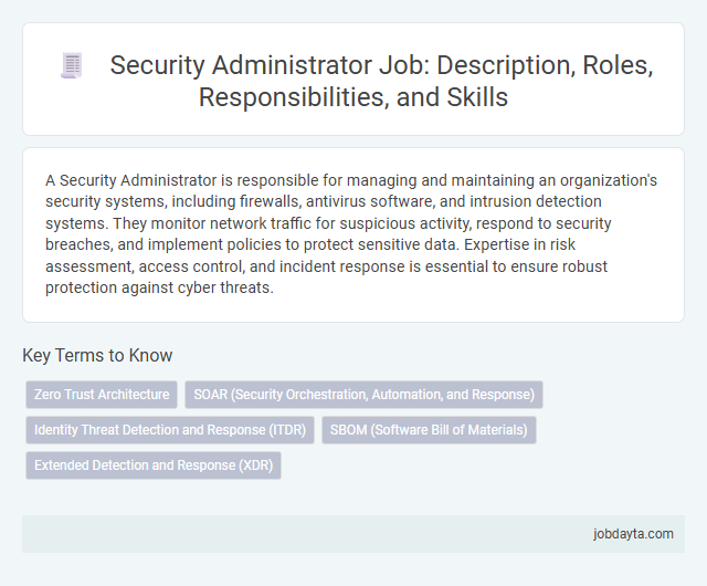 Security Administrator Job: Description, Roles, Responsibilities, and Skills