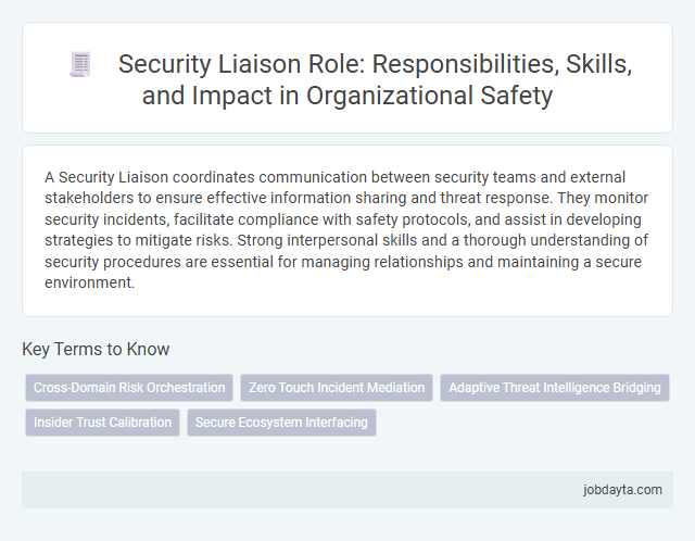 Security Liaison Role: Responsibilities, Skills, and Impact in Organizational Safety