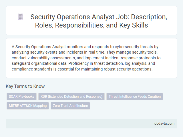 Security Operations Analyst Job: Description, Roles, Responsibilities, and Key Skills