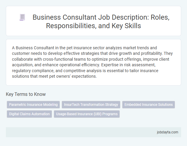 Business Consultant Job Description: Roles, Responsibilities, and Key Skills