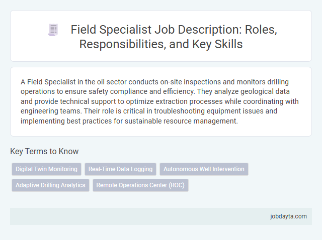 Field Specialist Job Description: Roles, Responsibilities, and Key Skills