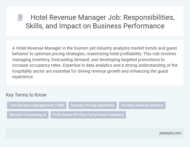 Hotel Revenue Manager Job: Responsibilities, Skills, and Impact on Business Performance