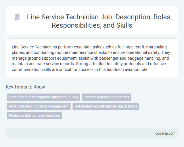 Line Service Technician Job: Description, Roles, Responsibilities, and Skills