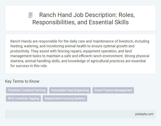 Ranch Hand Job Description: Roles, Responsibilities, and Essential Skills