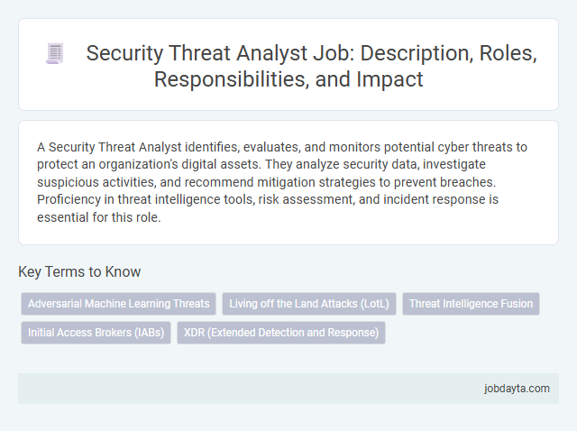 Security Threat Analyst Job: Description, Roles, Responsibilities, and Impact