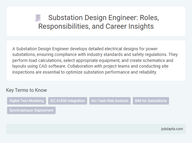 Substation Design Engineer: Roles, Responsibilities, and Career Insights