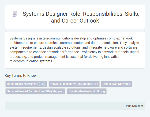 Systems Designer Role: Responsibilities, Skills, and Career Outlook