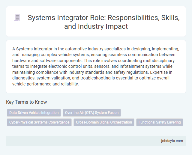 Systems Integrator Role: Responsibilities, Skills, and Industry Impact