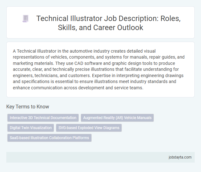 Technical Illustrator Job Description: Roles, Skills, and Career Outlook