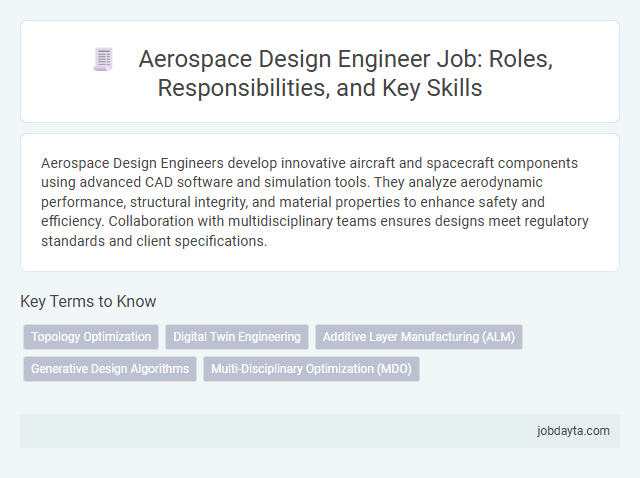 Aerospace Design Engineer Job: Roles, Responsibilities, and Key Skills