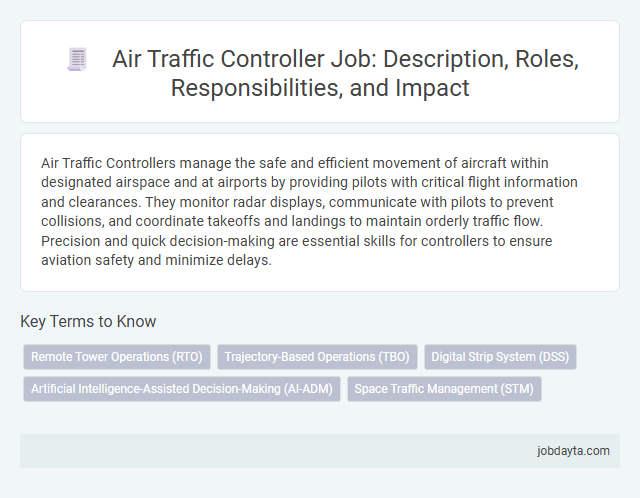 Air Traffic Controller Job: Description, Roles, Responsibilities, and Impact
