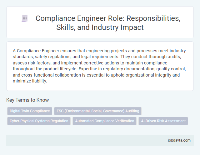 Compliance Engineer Role: Responsibilities, Skills, and Industry Impact