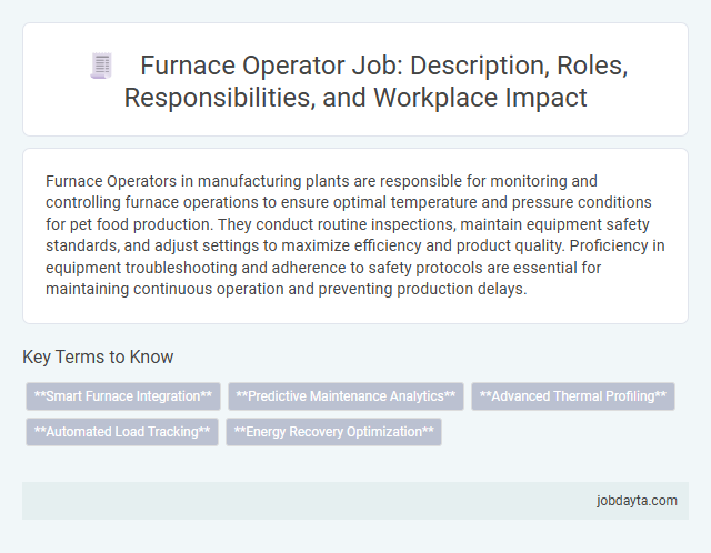 Furnace Operator Job: Description, Roles, Responsibilities, and Workplace Impact