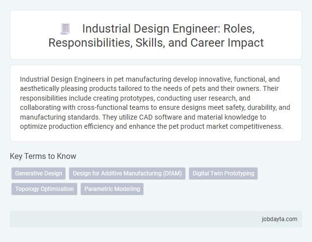 Industrial Design Engineer: Roles, Responsibilities, Skills, and Career Impact