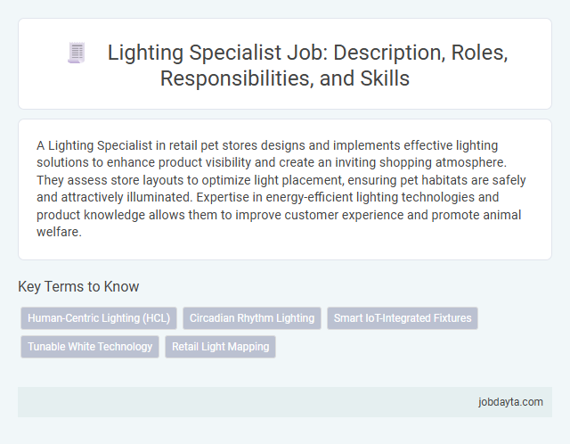 Lighting Specialist Job: Description, Roles, Responsibilities, and Skills