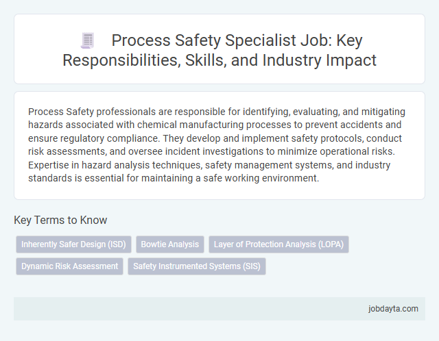Process Safety Specialist Job: Key Responsibilities, Skills, and Industry Impact
