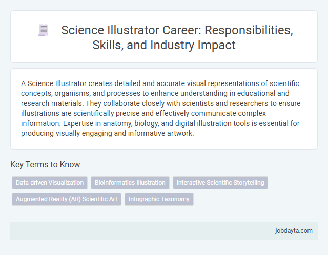 Science Illustrator Career: Responsibilities, Skills, and Industry Impact
