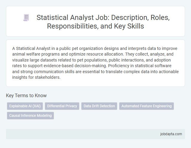 Statistical Analyst Job: Description, Roles, Responsibilities, and Key Skills