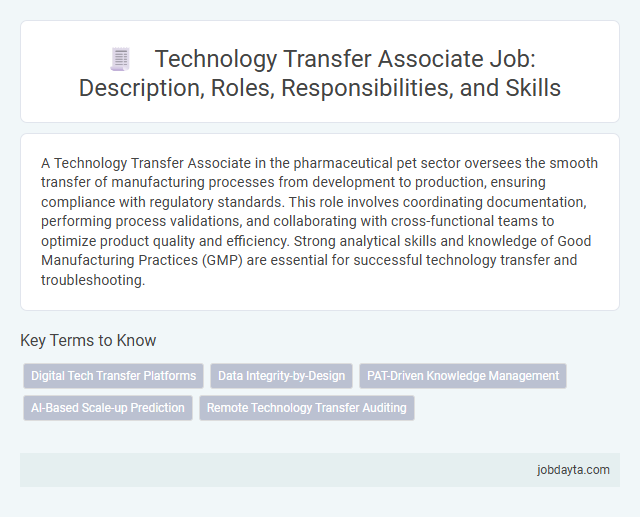 Technology Transfer Associate Job: Description, Roles, Responsibilities, and Skills