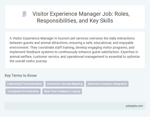 Visitor Experience Manager Job: Roles, Responsibilities, and Key Skills