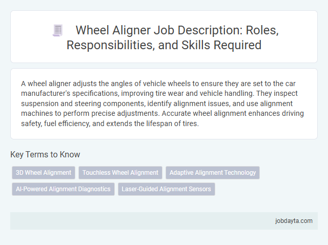 Wheel Aligner Job Description: Roles, Responsibilities, and Skills Required
