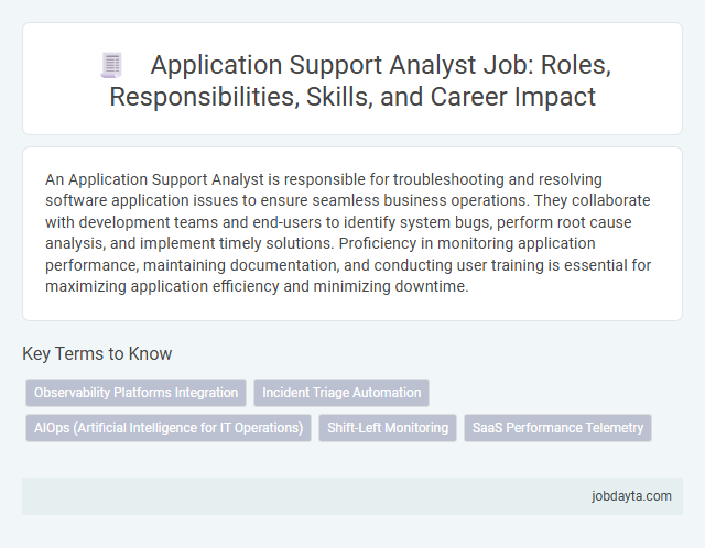 Application Support Analyst Job: Roles, Responsibilities, Skills, and Career Impact