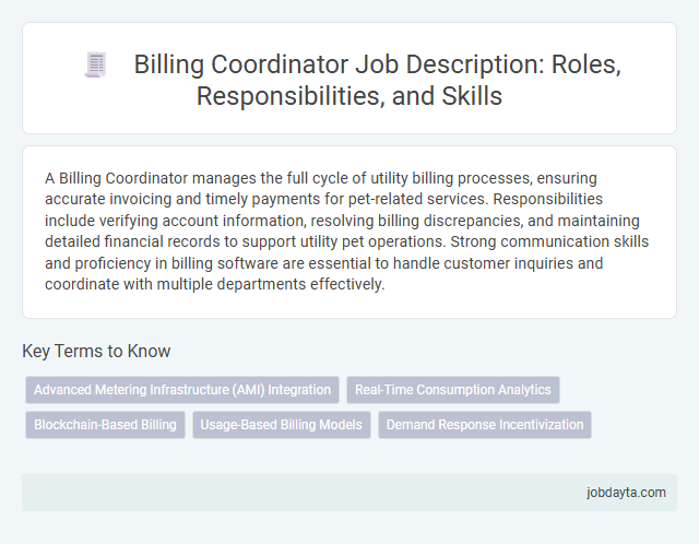 Billing Coordinator Job Description: Roles, Responsibilities, and Skills