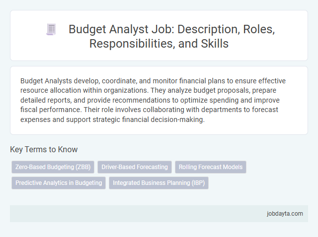 Budget Analyst Job: Description, Roles, Responsibilities, and Skills
