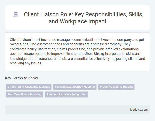 Client Liaison Role: Key Responsibilities, Skills, and Workplace Impact