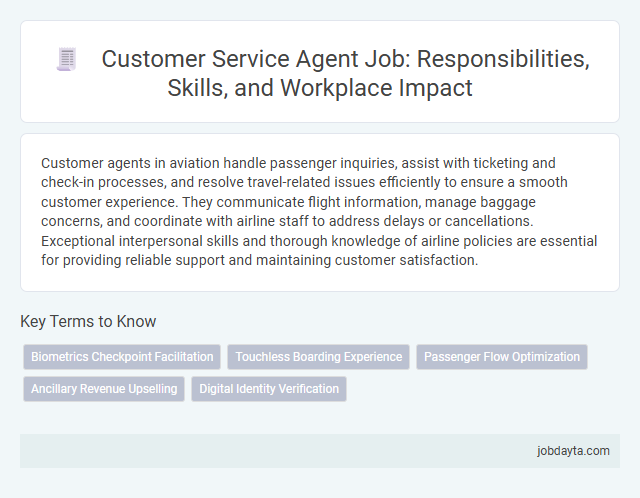 Customer Service Agent Job: Responsibilities, Skills, and Workplace Impact