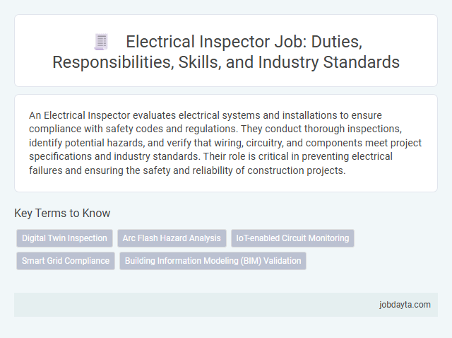 Electrical Inspector Job: Duties, Responsibilities, Skills, and Industry Standards