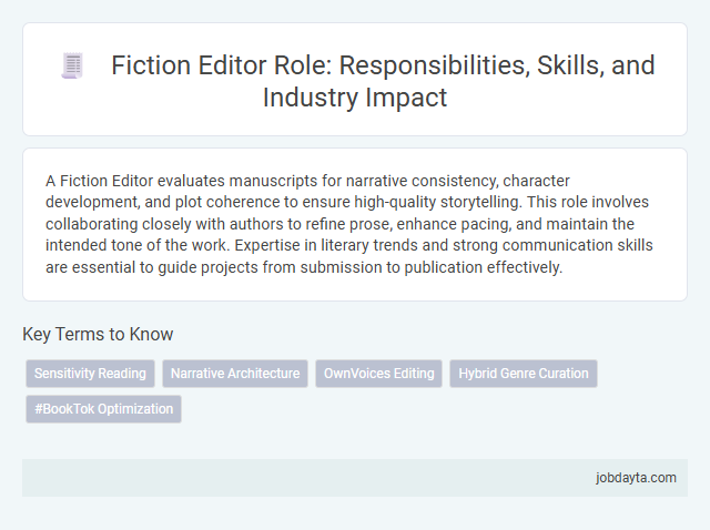 Fiction Editor Role: Responsibilities, Skills, and Industry Impact