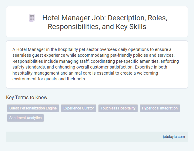 Hotel Manager Job: Description, Roles, Responsibilities, and Key Skills