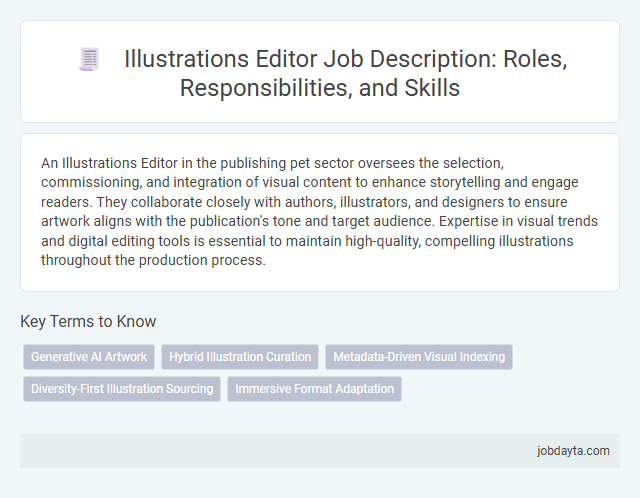 Illustrations Editor Job Description: Roles, Responsibilities, and Skills