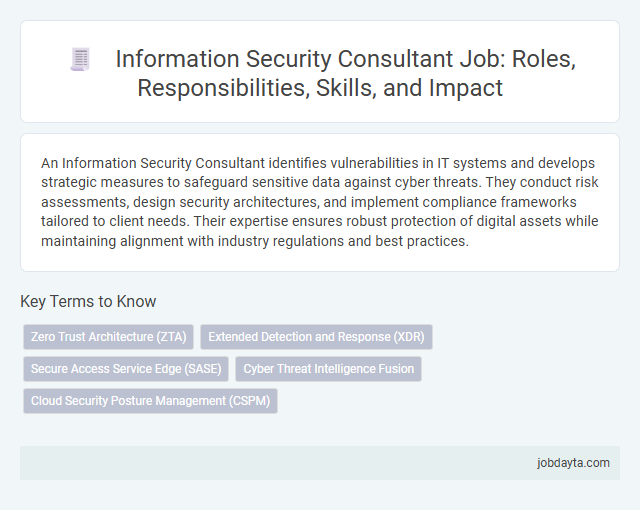 Information Security Consultant Job: Roles, Responsibilities, Skills, and Impact