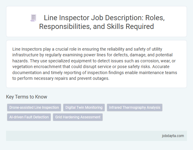 Line Inspector Job Description: Roles, Responsibilities, and Skills Required