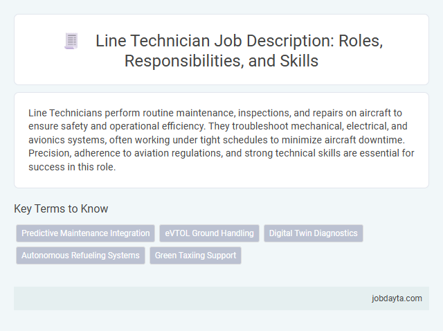 Line Technician Job Description: Roles, Responsibilities, and Skills