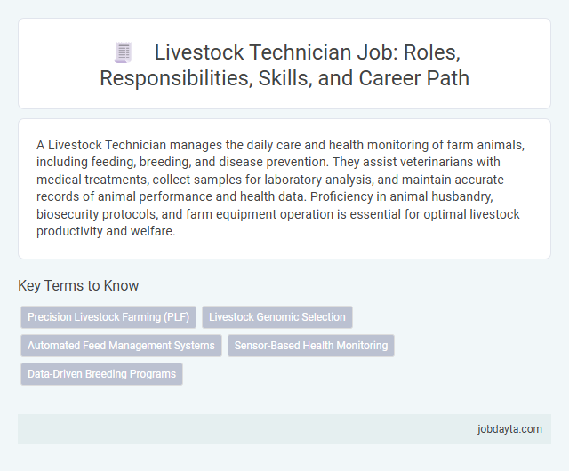 Livestock Technician Job: Roles, Responsibilities, Skills, and Career Path